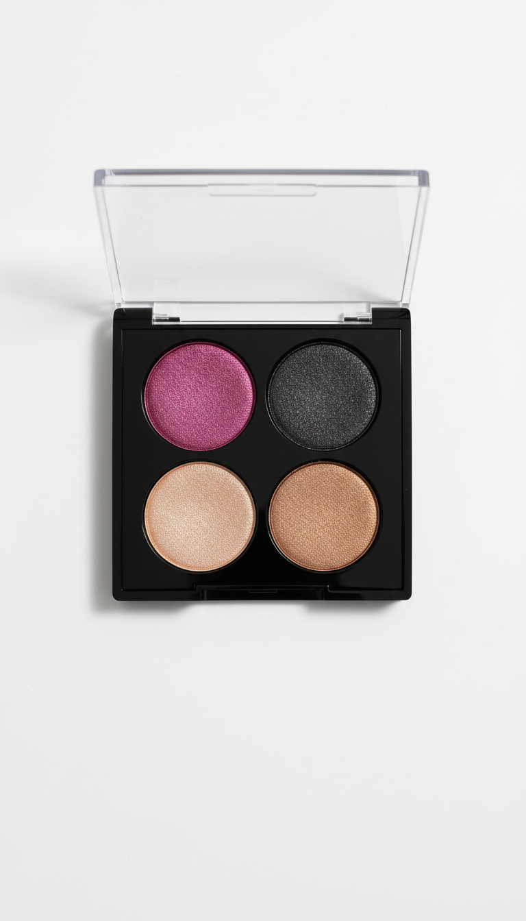 Velvet Eyeshadow Quad Jewel Tones